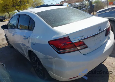 2015 Honda Civic Ex из США, поврежденный, VIN 19XFB2F86FE008200